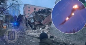 Rusi rano jutros izveli napad na Kijev, snimljeno rušenje projektila. Ima ranjenih