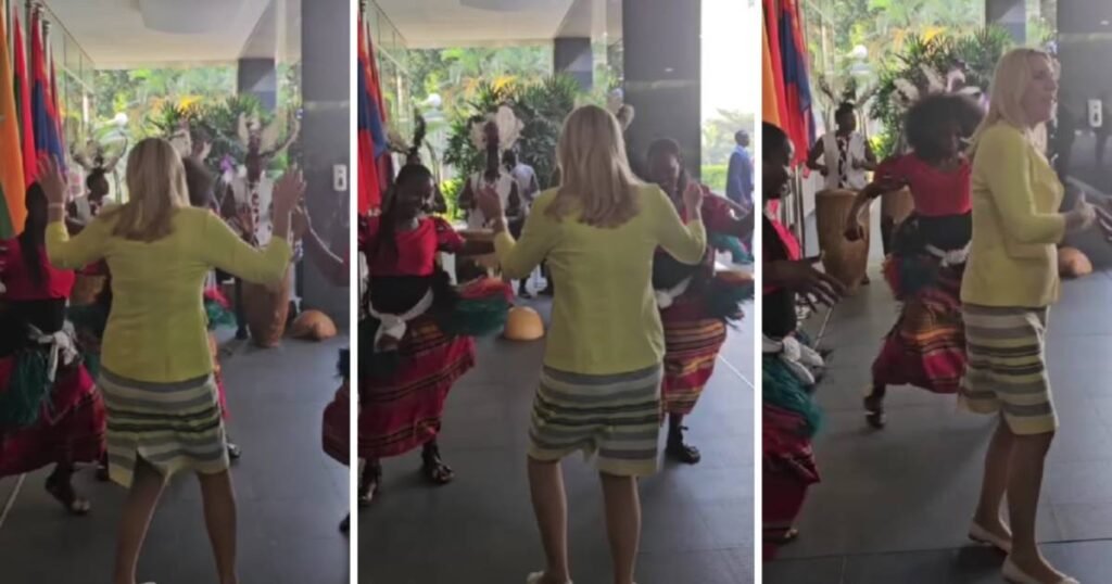 Željka Cvijanović otputovala u Ugandu pa zaplesala s domaćinima