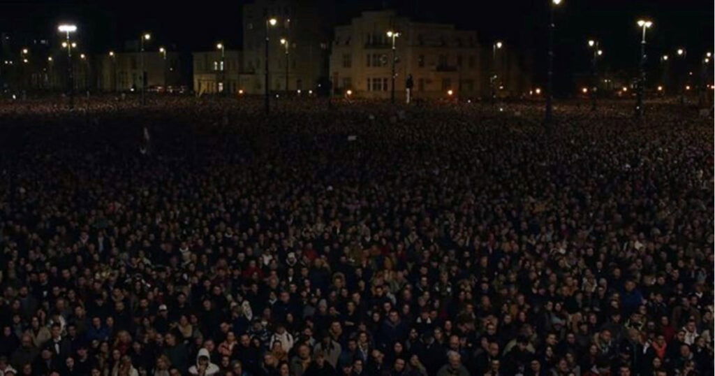 Ogroman protest protiv Orbana u Budimpešti