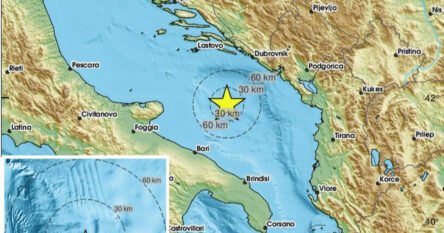Snažan potres u Jadranskom moru, nije isključena opasnost od cunamija