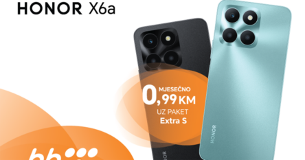 Top izbor za 0,99 KM – HONOR X6a stigao u BH Telecom: Vrhunski telefon po super cijeni