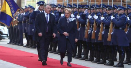 Predsjednica Slovenije Nataša Pirc Musar doputovala u službenu posjetu BiH