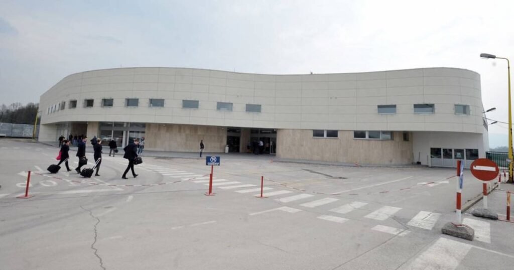 Krah Aerodroma Tuzla, mizeran broj putnika u martu