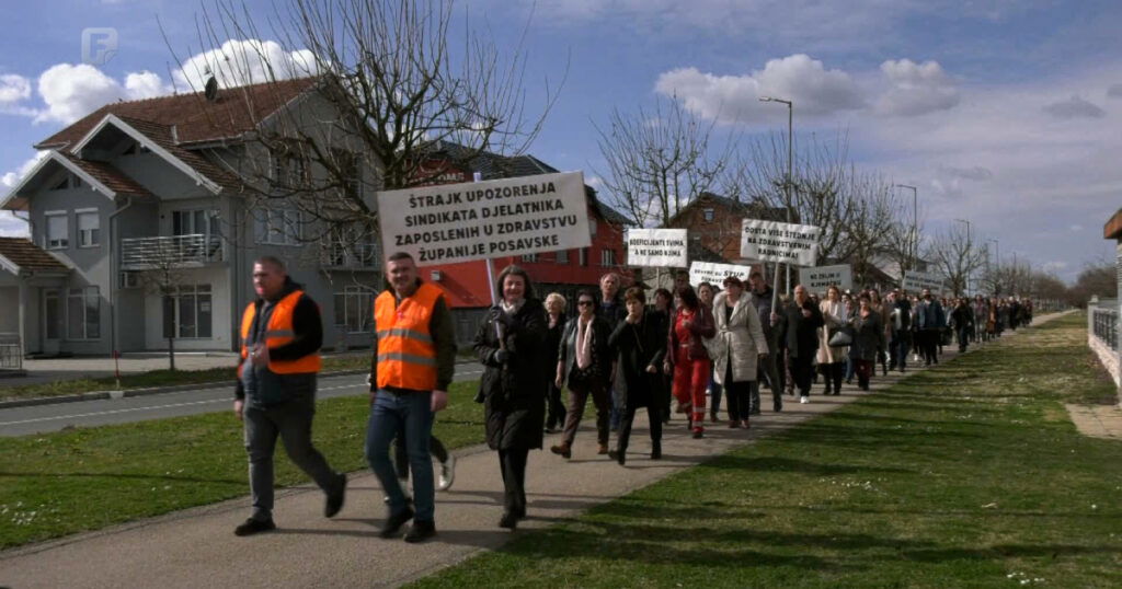 protest zdravstvenih radnika