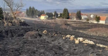 Vatrogasci u Livnu i Tomislavgradu nemoćni protiv piromana, vatra prijetila i kućama
