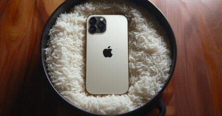 Ne stavljajte mobilni telefon u riži ako ga pokvasite