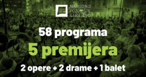 Objavljen repertoar Narodnog pozorišta Sarajevo do kraja sezone