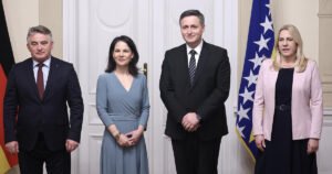 Šefica njemačke diplomatije stigla u BiH, ranije je poručila: Samo zajedno ćemo uspjeti