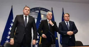 Dodik, Čović i Nikšić putuju u Beč