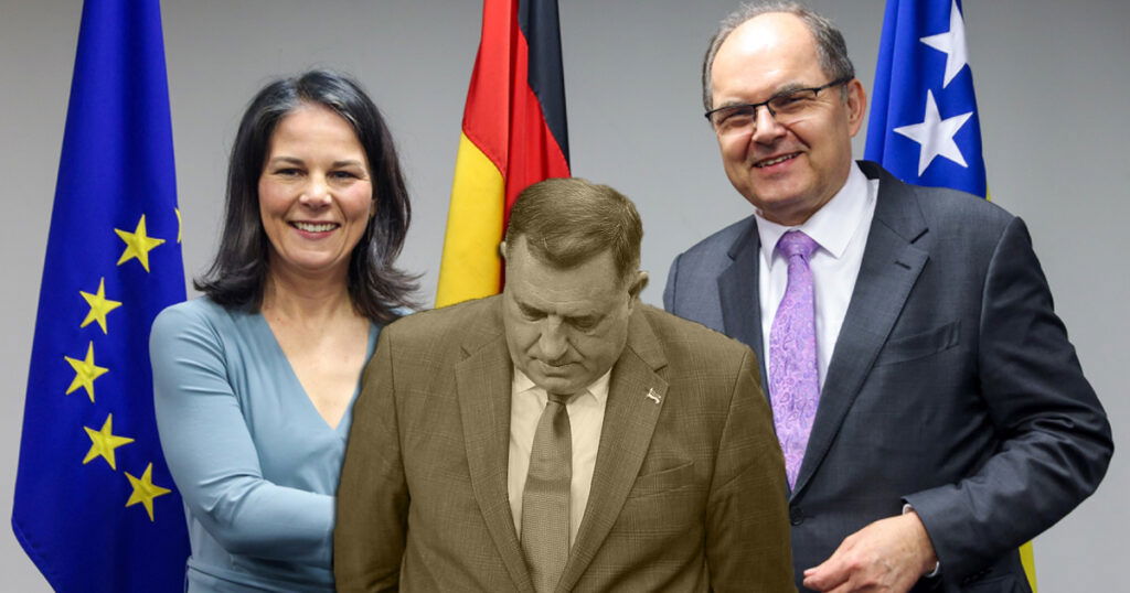 Dodika naljutila današnja izjava Schmidta, njemačku ministricu nije spomenuo