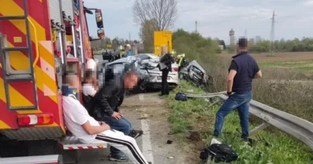 Kamion se zabio u kolonu nadomak granice s BiH, više osoba povrijeđeno