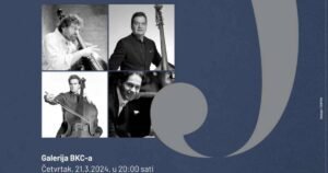 Koncert kvarteta kontrabasa u BKC KS 21. marta
