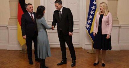 Bećirović: Šeficu njemačke diplomatije sam detaljno informisao o potezima Milorada Dodika