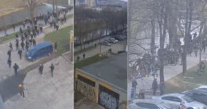 Nije bilo tučnjave s policijom, navijači Sarajeva odmah su se dali u bijeg