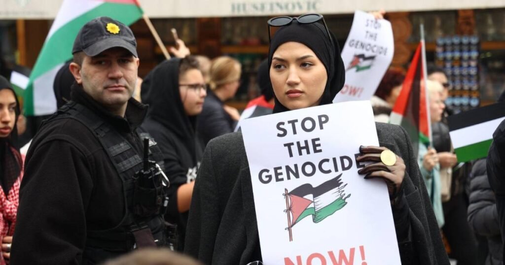 U Sarajevu održana protestna šetnja u znak podrške Palestincima