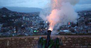 Pucnjem iz topa sa Žute tabije počeo mjesec ramazan