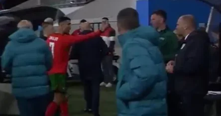 Cristiano Ronaldo poludio u Ljubljani, bjesnio je na Mesuda Peljtu