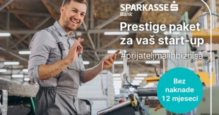 Sparkasse Prestige paket – bez godišnje naknade za start-up kompanije