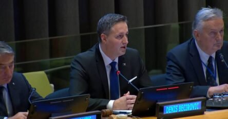 Bećirović: UN su napravile grešku 1995, ali ne smiju napraviti novu grešku 2024.