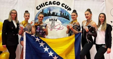 Tuzlanske gimnastičarke osvojile 18 medalja na takmičenju u SAD-u