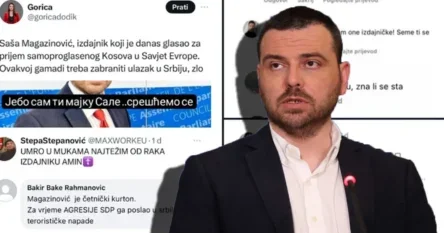 Saša Magazinović dobio policijsku zaštitu, objavio je poruke i prijetnje koje dobija