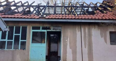 U požaru izgorjela porodična kuća