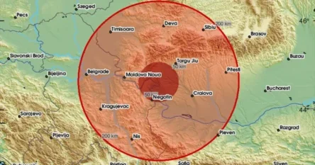 Jači zemljotres pogodio Srbiju: “Zatresli su se ormari i kreveti”