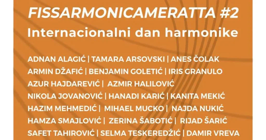 “Fissarmonicameratta #2”: Koncert povodom Svjetskog dana harmonike