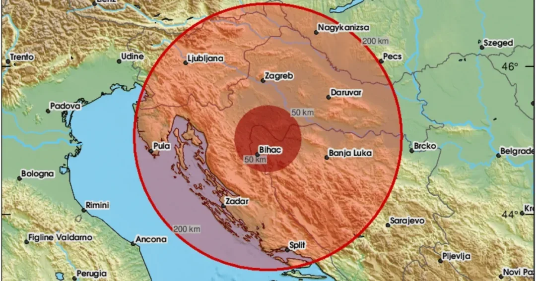 zemljotres u hrvatskoj