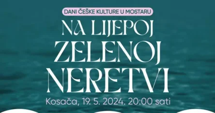 Koncert Simfonijskog orkestra Mostar “Na lijepoj zelenoj Neretvi” ispred Kosače