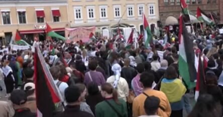 Hiljade ljudi u Malmeu na protestima protiv učešća Izraela na Evroviziji