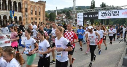Startovala utrka “Sarajevo Marathon”, za 60 posto premašen prošlogodišnji broj učesnika