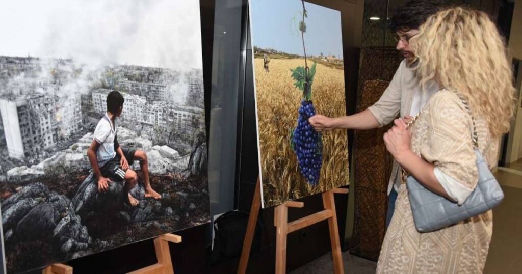 Otvorena izložba Saše Šantića „Pogled u dubinu“