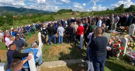 Stotine ljudi na dženazi stradalog rudara Asima Šehanovića