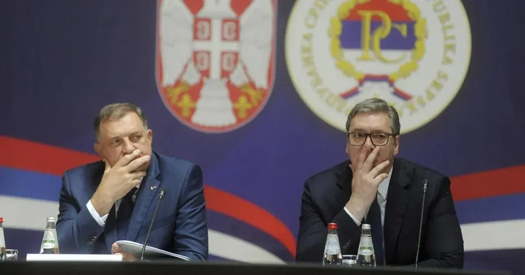 Milorad Dodik i Aleksandar Vučić