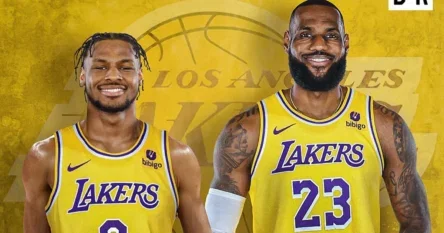 Otac i sin igrat će zajedno: Lakersi na draftu izabrali sina LeBrona Jamesa