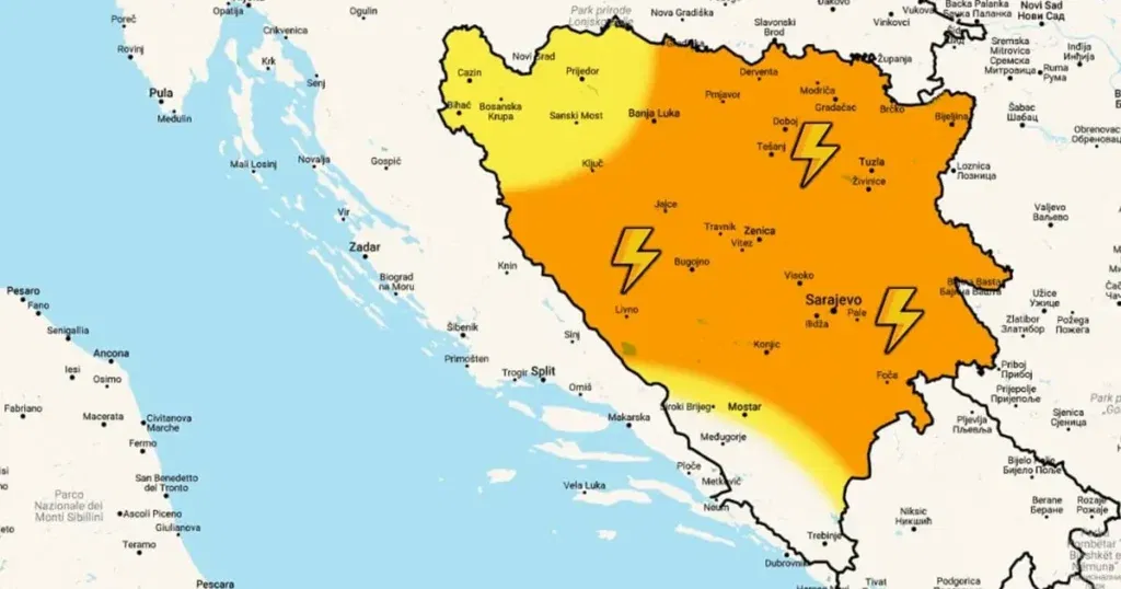 Najavljeno novo nevrijeme u BiH