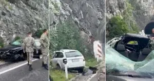 Težak sudar na M-17: Jedna osoba poginula, od siline sudara kamion se zapalio