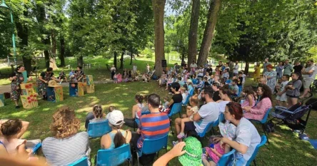 U Velikom parku u Sarajevu izvedena dječja predstava “Stonoga Goga”