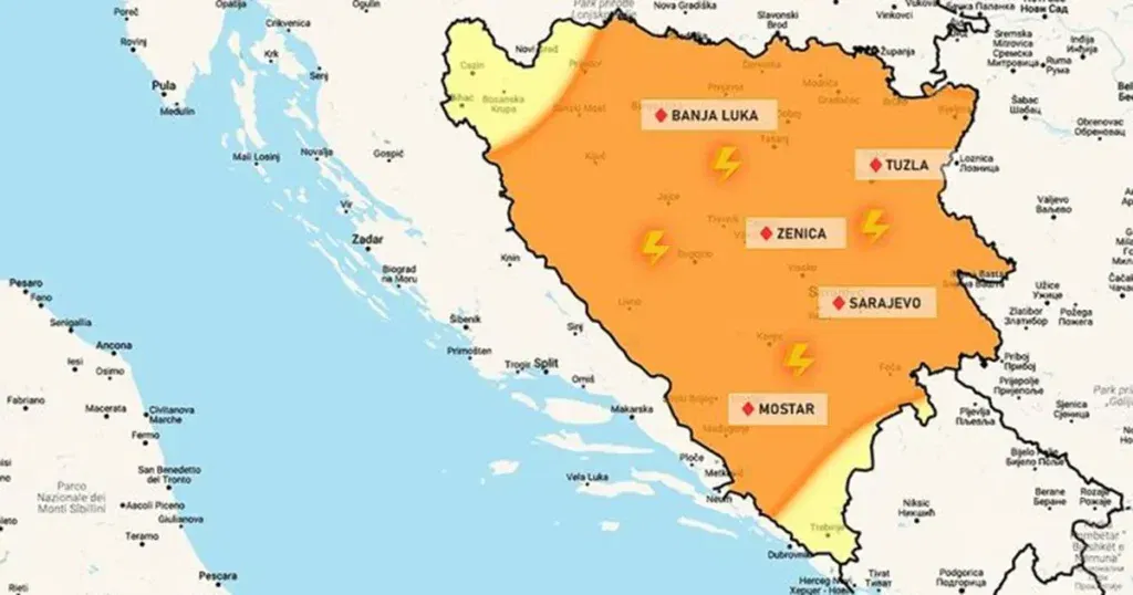 Dijelovima BiH prijete nepogode: Uskoro dolazi velika promjena vremena