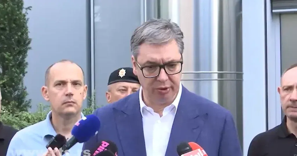 Vučić: Uzet ću lijek za pritisak prije utakmice s Amerikom