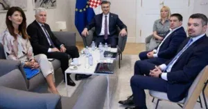 Čović se sastao s Plenkovićem: Važno je da BiH nastavi ići putem napretka
