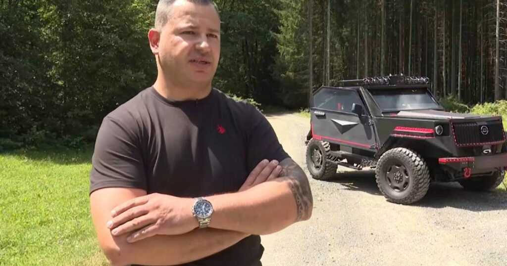 Bosanac Damir napravio automobil, privlači pažnju gdje god se pojavi