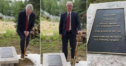 Ambasador Murphy položio kamen temeljac za novu rezidenciju američkih ambasadora u BiH