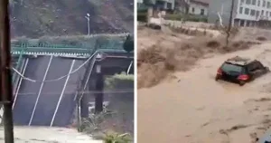 U urušavanju mosta u Kini nakon poplava poginulo najmanje 11 ljudi