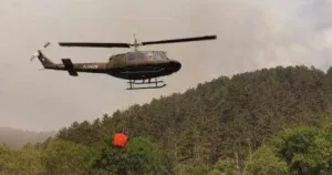 Ugašen požar u blizini Bugojna, helikopteri Oružanih snaga BiH imali više od 15 sati leta