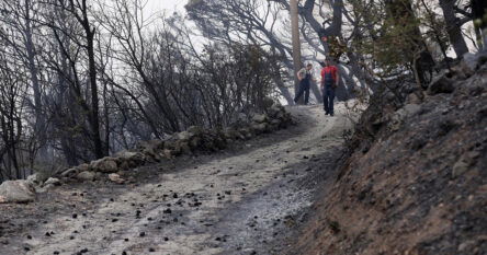 U Tučepima odbranjene kuće, ovo su prizori pustoši nakon velikog požara