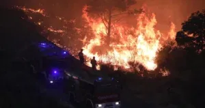 Veliki požar kod Tučepa guta sve pred sobom, vatrogasci branili kuću po kuću