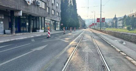 Počela obnova glavne saobraćajnice od Skenderije do Vječne vatre: Radit će se i po noći