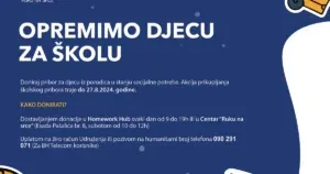 Udruženje “Ruku na srce”: Opremimo djecu za školu